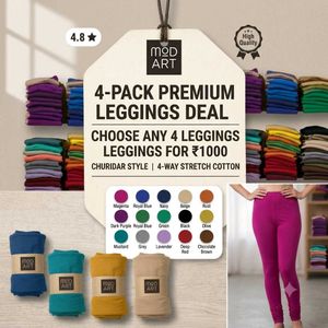 Comfortable Cotton Churidar Leggings