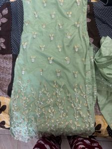 Beautiful Mint Green Kurta Set