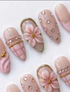 Handmade Press-On Nails Set