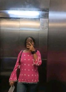 Beautiful Pink Embroidered Kurta