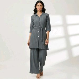 Stylish Grey Co-ord Set