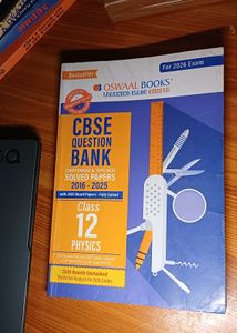 Oswal Books CBSE Class 12 Physics Question Bank