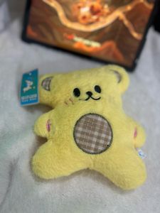 Cute Yellow Teddy Bear Plush Toy