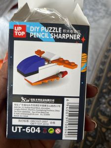 KIDSPARK DIY Puzzle Pencil Sharpeners 1 Pieces Sta