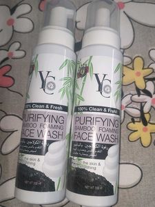 imported Bamboo Foaming Face Wash