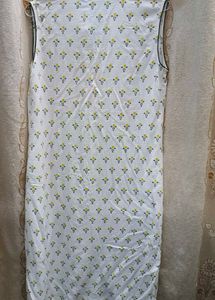 Chic Sleeveless Split Print Dress
