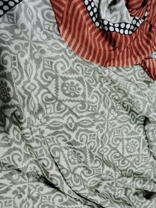 Malai Crepe Saree