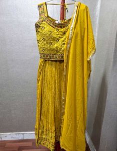 Haldi Lehenga Set with Alteration