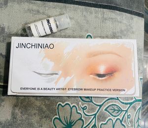Makeup practice face board