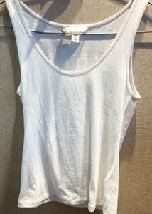 H&amp;M White Tank Top