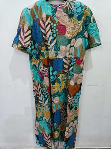Floral Print Maxi Dress