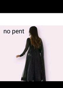 fixed price new unused anarkali with dupatta