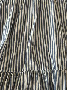 Striped Flared Sleeve Dress