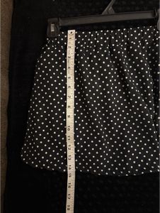 Chic Polka Dot Mini Skirt