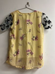 Yellow colour Tunic