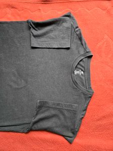 Men's H&amp;M Relaxed fit Black T-Shirt