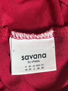 Savana Lace Up Pullover Tshirt
