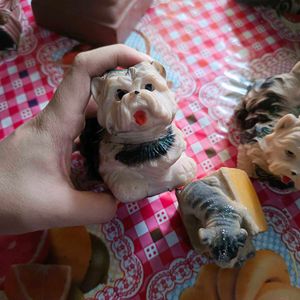 Vintage Dog Figurines - Set of 3