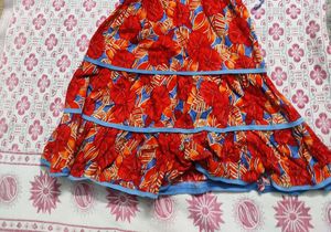 Girls Top And Skirt