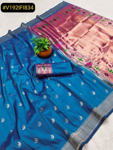 Vibrant Paithani Silk Saree