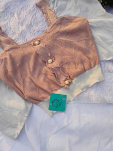 🌸 Korean Pink Crop Top🌸