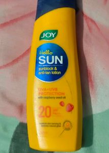 Joy Hello Sun Sunblock Lotion SPF 20