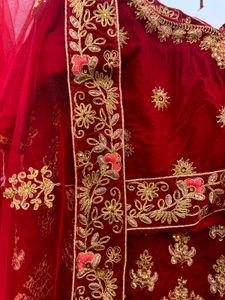 Maroon Bridal Lehenga