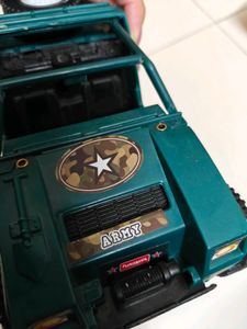 Green Army Toy Jeep