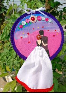 Handmade Embroidered Hoop Art