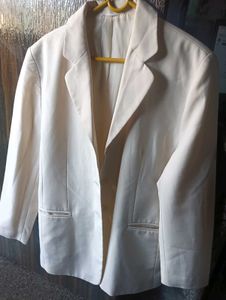 Women's White Blazer