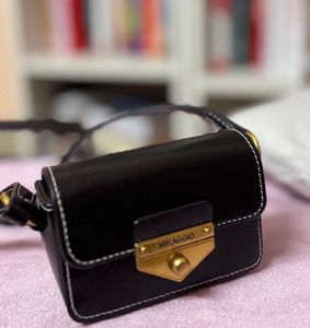 Miraggio Black Crossbody Bag