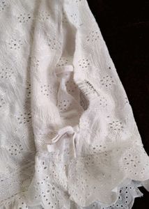Zara Girls White Summer Top