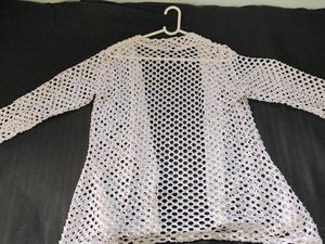 White Net Beautiful Shrug