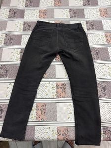 SPYKAR Men's BLACK Dark Wash Jeans