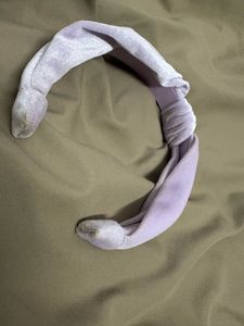 Knotty Lavender Velvet Headband
