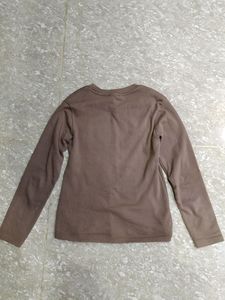 Bodyfit Trendy Brown Top