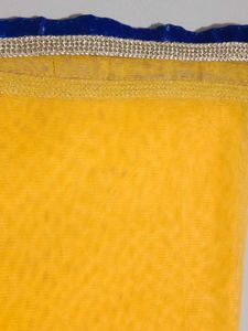 Yellow Net Dupatta