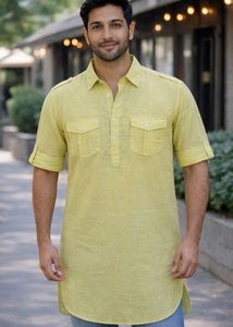 Brand New Vintage Inspired Yellow Shirt