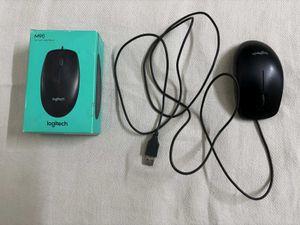 Logitech Wired Mouse -Black
