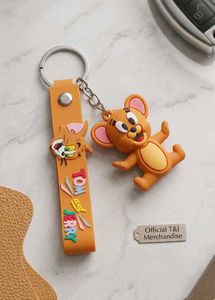Cute Tom and Jerry Keychain