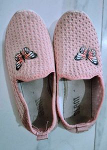 Cute Pink Casual Shoes For Girls