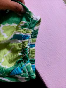 Women Printed Empire Yoke Dress