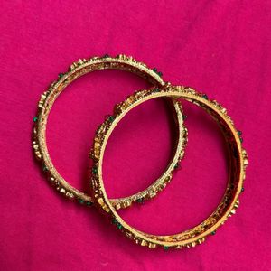Exquisite Lakshmi Temple Bangles