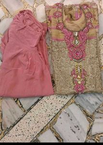 20. PURE CREPE Embroidered Suit