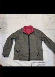 Nike pink and grey both sides Zip-Up Jacket