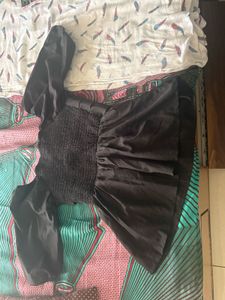 Chic Black Off-Shoulder Top