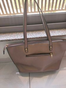 Classic Brown Tote Bag