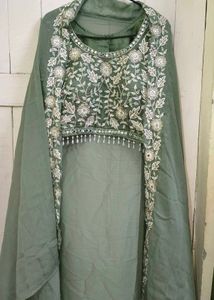 Indo western party wear dress 💚 mehendi, function