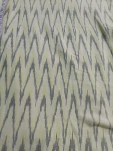 Stylish Yellow Ikat Print Kurta