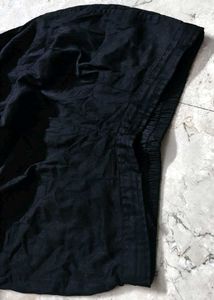 Black Embroidered Kurti with Pant